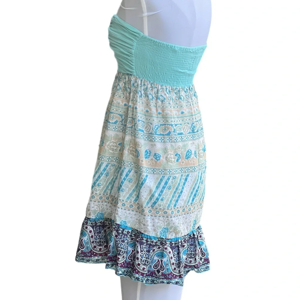 Free People Size 2 Strapless Mini Dress Excellent Condition - Picture 4 of 11